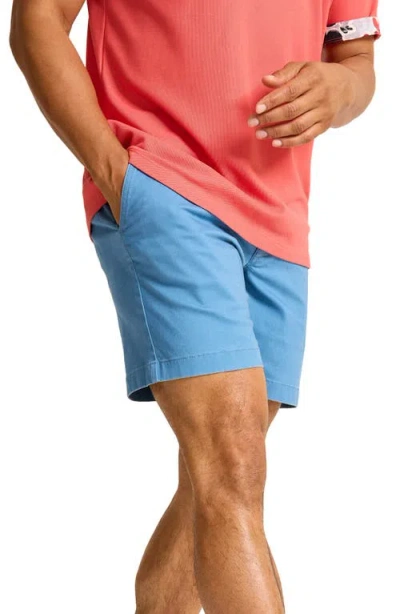 Tommy Bahama Boracay Flat Front Shorts In Blue