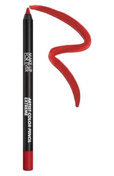 Make Up For Ever Artist Color Pencil Extreme Waterproof Lip Liner In Red