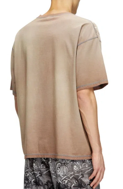 Diesel Mens 7ff T-boxt-t13 Medieval-print Cotton-jersey T-shirt