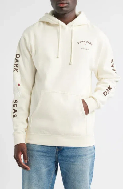 Dark Seas Headmaster Iii Fleece Pullover Hoodie In Brown