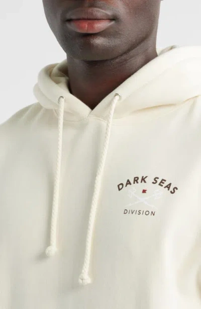 Dark Seas Headmaster Iii Fleece Pullover Hoodie In Brown