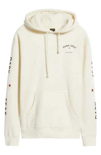 Dark Seas Headmaster Iii Fleece Pullover Hoodie In Brown