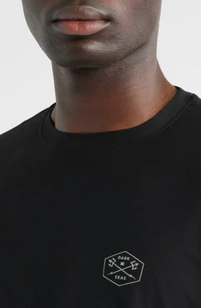 Dark Seas No Sweat Short Sleeve T-shirt In Black
