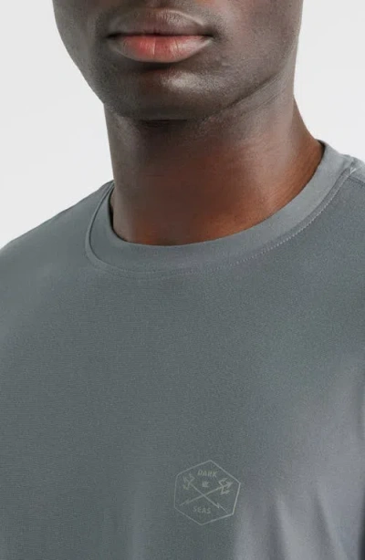 Dark Seas No Sweat Short Sleeve T-shirt In Gray