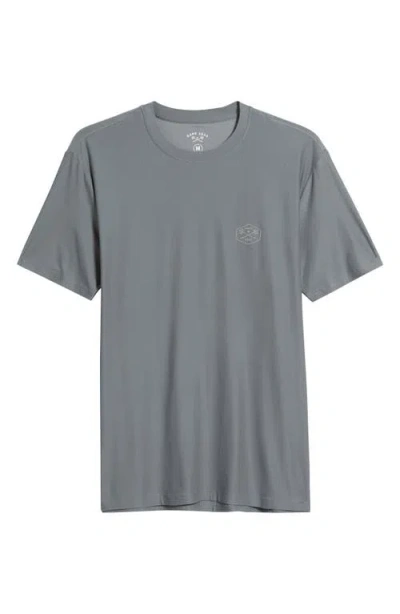 Dark Seas No Sweat Short Sleeve T-shirt In Gray