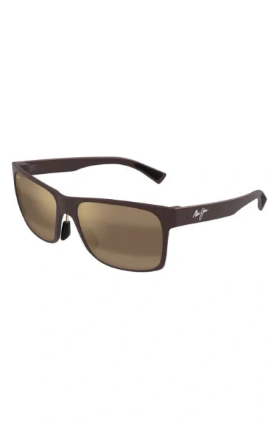 Maui Jim Rectangle-frame Sunglasses