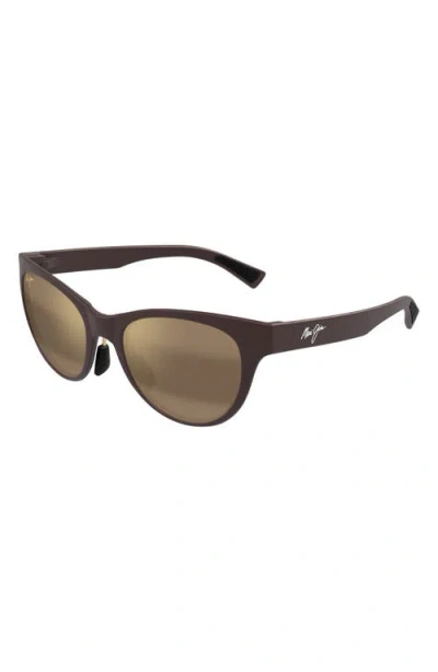 Maui Jim Hulahe 52mm Polarizedplus2® Wrap Sunglasses