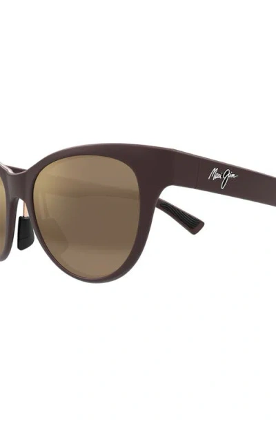 Maui Jim Hulahe 52mm Polarizedplus2® Wrap Sunglasses
