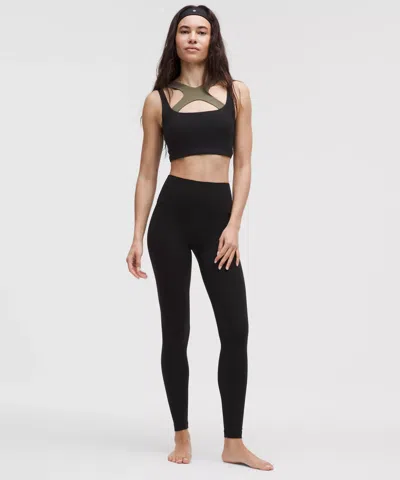 Lululemon Bend This Ribbed Scoop And Square Bra Light Support, A-c Cups