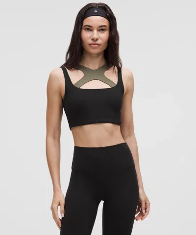 Lululemon Bend This Ribbed Scoop And Square Bra Light Support, A-c Cups