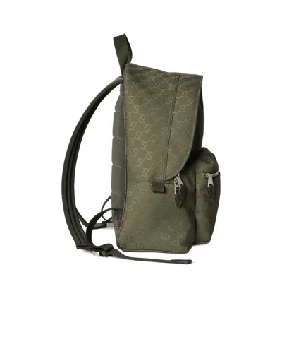 Gucci Gg Canvas Medium Backpack