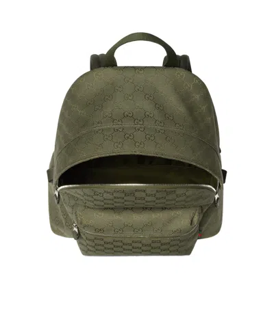 Gucci Gg Canvas Medium Backpack