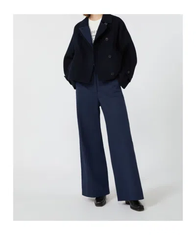 Weekend Max Mara Alfeo Long Trouser Navy