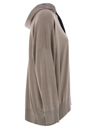 Brunello Cucinelli 'shimmer' Sweat À Capuche