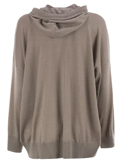 Brunello Cucinelli 'shimmer' Sweat À Capuche
