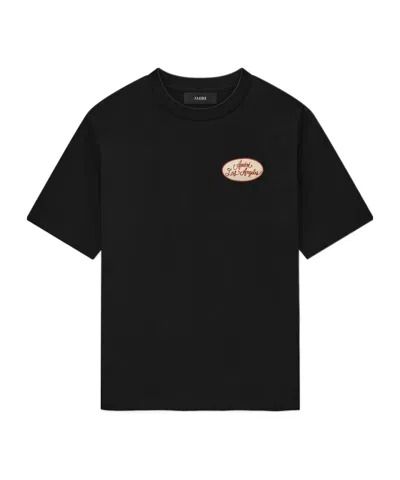 Amiri Men's Station Patch T-shirt In Black