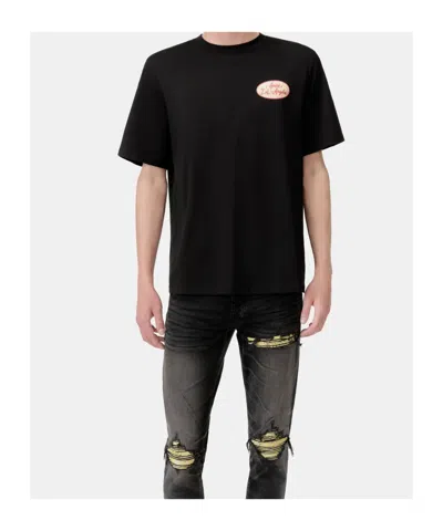 Amiri Men's Station Patch T-shirt In Black