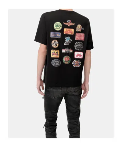Amiri Men's Station Patch T-shirt In Black