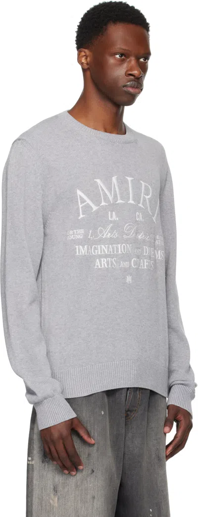 Amiri Arts District Crewneck Sweater