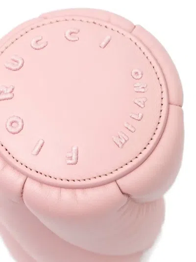 填充皮质斜挎包