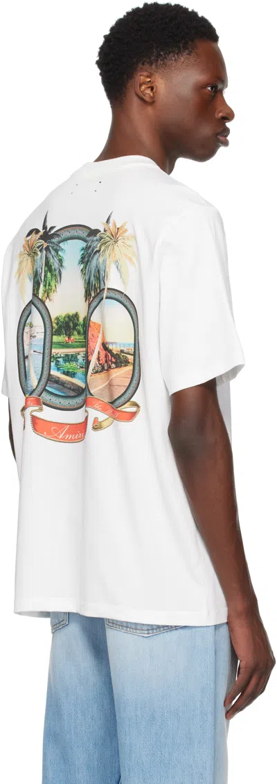 Amiri Men's Ma Paradise T-shirt In White