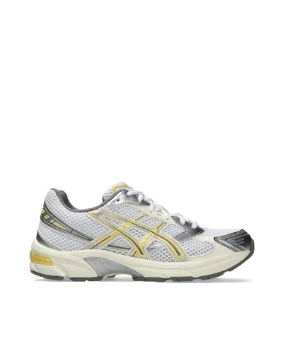 Asics Gel-1130 White/faded Yellow Sneakers In Gray