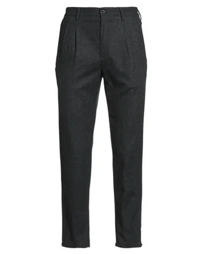 Incotex Slacks Man Pants Charcoal Size 35 Virgin Wool, Polyester, Elastane