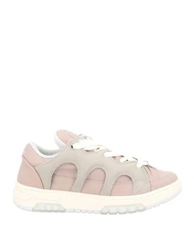 Santha Woman Sneakers Antique Rose Size 7 Leather In Pink