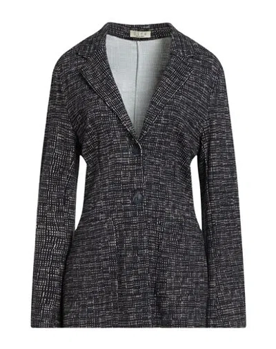 Siyu Woman Blazer Navy Size 12 Viscose, Elastane