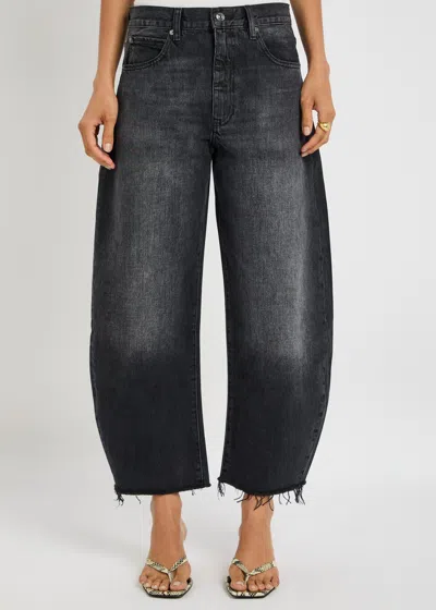 Frame The Bubble Crop Jean In Black