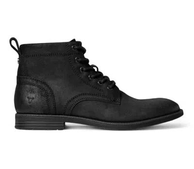 Windsorsmith Sebastian - Men's Black Lace Up Leather Desert Boots