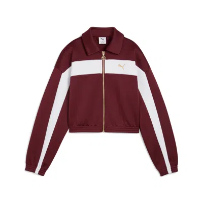 Puma Women's Relaxed Crop Track Jacket