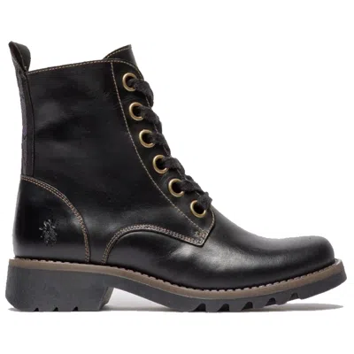 Fly London Ragi539fly - Women's Lace Up Rug Leather Ankle Boots