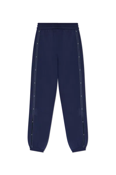 EMPORIO ARMANI TRACK PANTS WITH SIDE STRIPES 