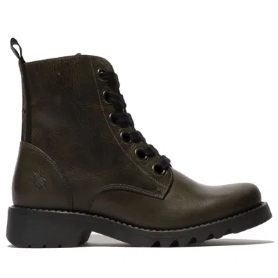 Fly London Ragi539fly - Women's Lace Up Rug Leather Ankle Boots