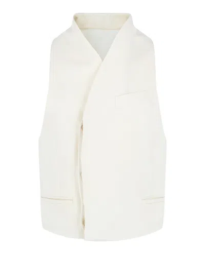Ferragamo Asymmetrical Buttoned Vest