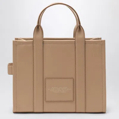 Marc Jacobs Tote Bag The Leather Medium Camel In Brown