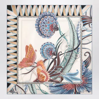 Ferragamo Giada Printed Silk Scarf