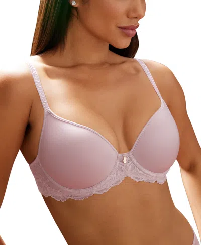 Wacoal Vivid Attraction Contour Bra Woodrose In Pink