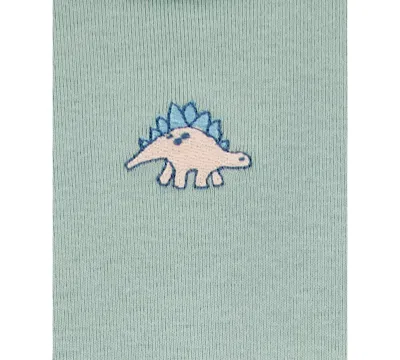 Carter's Baby Boys Round Neck Short Sleeve Rib 5-pc. Bodysuit