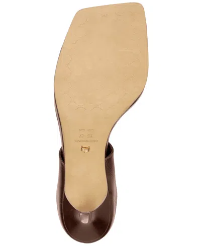 Arezzo Women's Kendall Mid Stiletto Slip-on Sandals In Brown