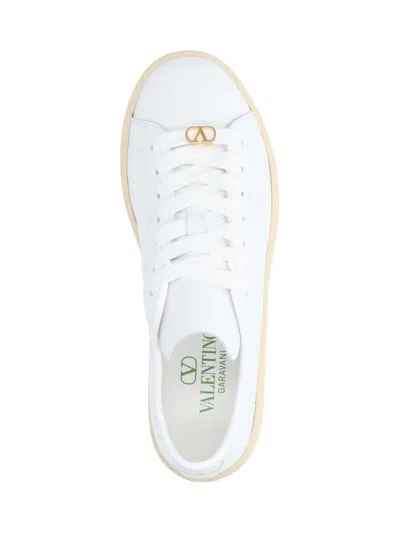 Valentino Sneaker |  Garavani Royco | Vitello Nappato/vlogo/rs Sneakers White
