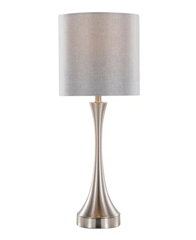 Lumisource 25" Metal Lenuxe Contemporary Table Lamp, Set Of 2