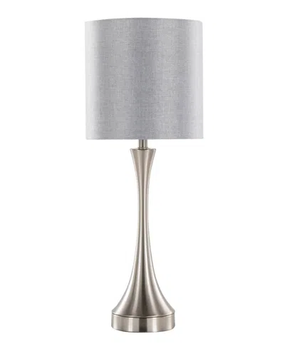Lumisource 25" Metal Lenuxe Contemporary Table Lamp, Set Of 2