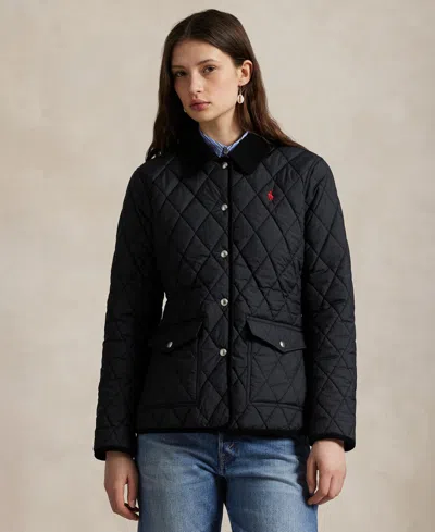 Polo Ralph Lauren Quilted Barn Jacket In Polo Black