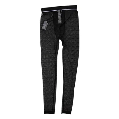 Dolce & Gabbana Black Logo Lace Lingerie Tight Pants Women's Underwear