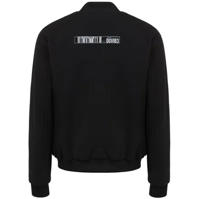 Dolce & Gabbana Black Viscose Men's Jacket