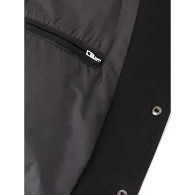 Dolce & Gabbana Black Viscose Men's Jacket