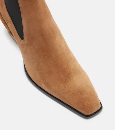 Paris Texas 50mm Bettina Leather Ankle Boots In Brown