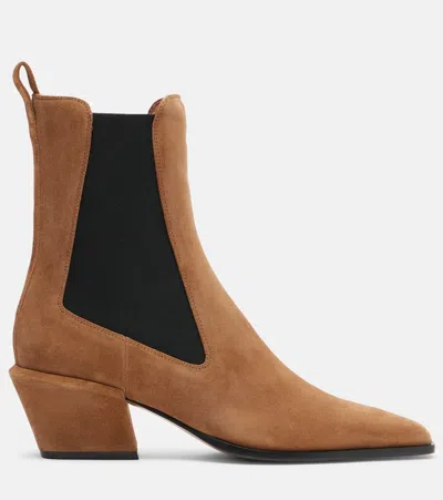 Paris Texas 50mm Bettina Leather Ankle Boots In Brown